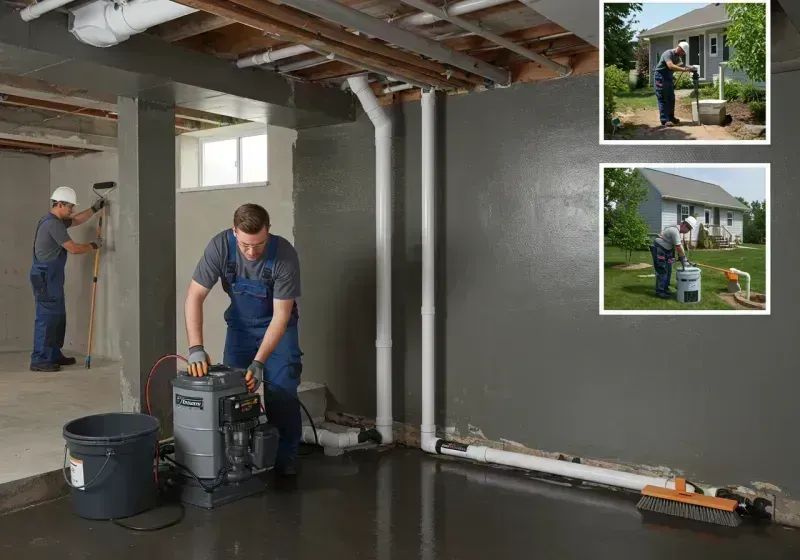 Basement Waterproofing and Flood Prevention process in Des Allemands, LA